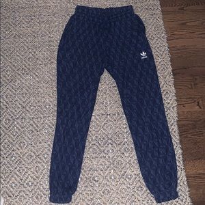 Adidas logo joggers